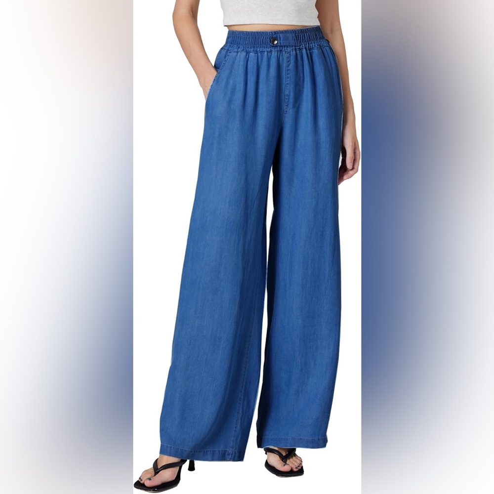 SheDenim Wide Leg Pants, NWT